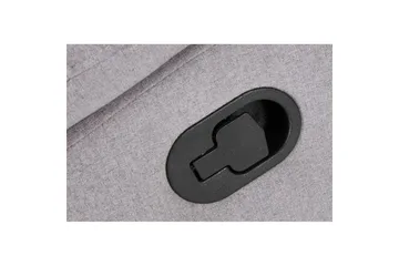 Fåtölj Southbrook Ljusgrå, Tyg/Trä/Metall, Manuell vilstol - Ljusgrå, Tyg/Trä/Metall, Manuell vilstol - Möbler - Fåtölj & stolar - Fåtölj - Biofåtölj & reclinerfåtölj