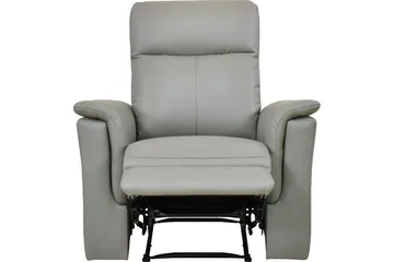 Fåtölj Southbrook Ljusgrå, PU/trä/metall, Elektrisk vilstol - Ljusgrå, PU/trä/metall, Elektrisk vilstol - Möbler - Fåtölj & stolar - Fåtölj - Biofåtölj & reclinerfåtölj