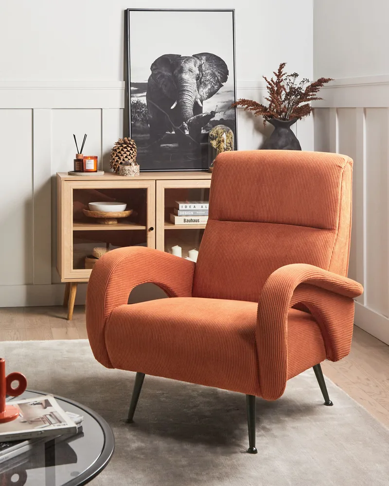 Fåtölj Svalov - Orange - Möbler - Fåtölj & stolar - Fåtölj