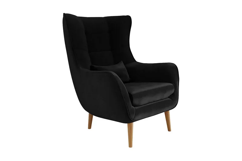 Fåtölj, Svart