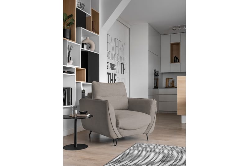 Fåtölj Swentzel - Beige - Möbler - Fåtölj & stolar - Fåtölj
