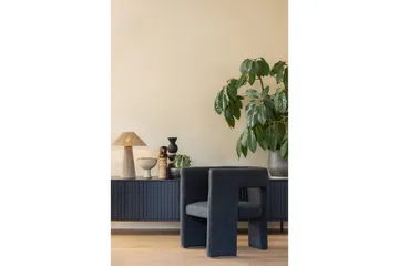 Fåtölj Tiwa - Mörkgrå - Möbler - Fåtölj & stolar - Fåtölj