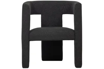 Fåtölj Tiwa - Mörkgrå - Möbler - Fåtölj & stolar - Fåtölj