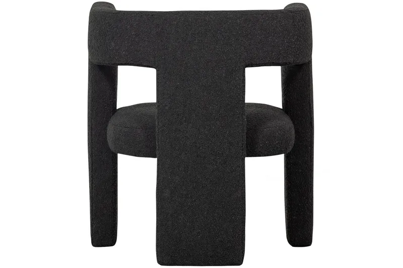 Fåtölj Tiwa - Mörkgrå - Möbler - Fåtölj & stolar - Fåtölj