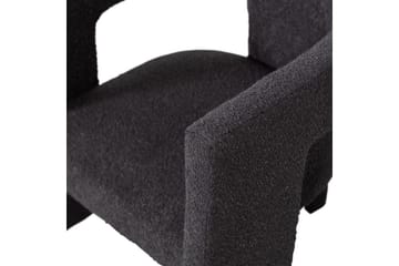 Fåtölj Tiwa - Mörkgrå - Möbler - Fåtölj & stolar - Fåtölj