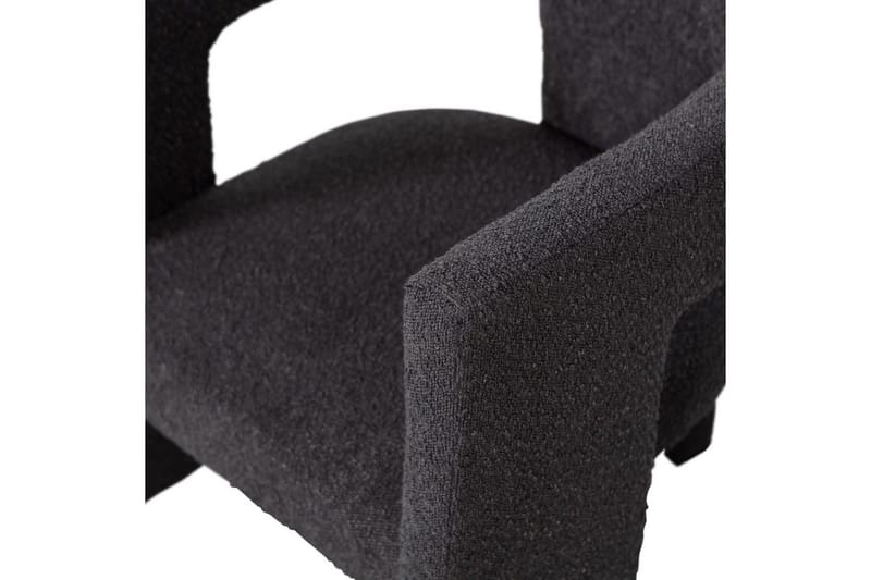 Fåtölj Tiwa - Mörkgrå - Möbler - Fåtölj & stolar - Fåtölj