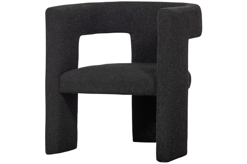 Fåtölj Tiwa, Mörkgrå