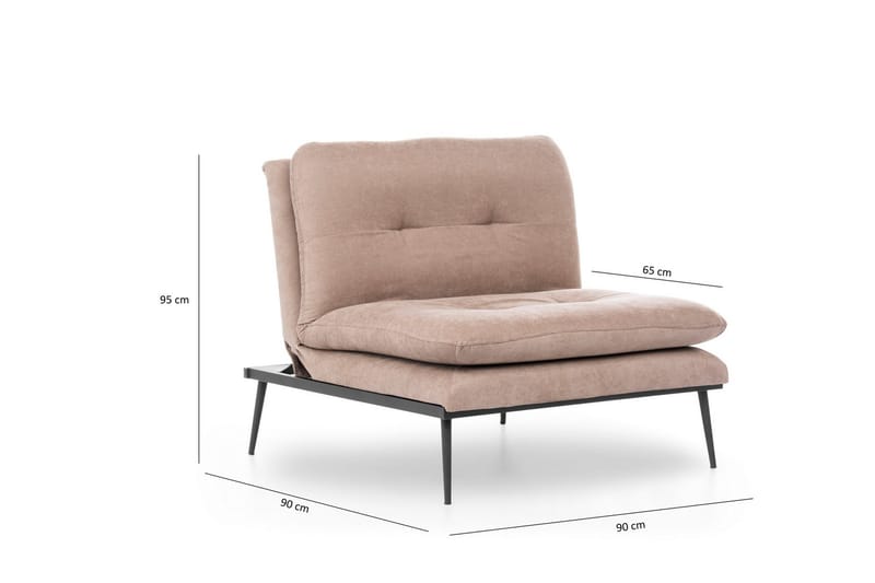 Bramelia Fåtölj - Brun - Möbler - Fåtölj & stolar - Fåtölj - Fåtölj utan armstöd