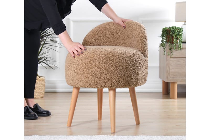 Brookings Fåtölj 48 cm - Brun - Möbler - Fåtölj & stolar - Fåtölj - Fåtölj utan armstöd