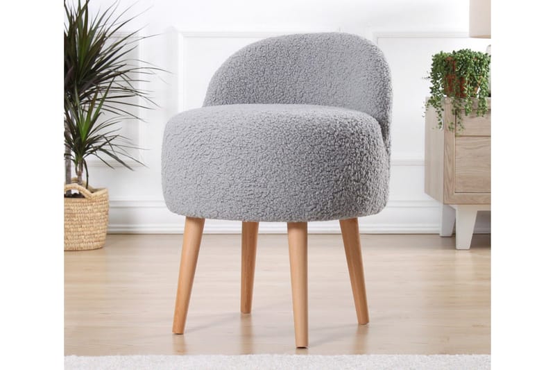 Brookings Fåtölj 48 cm - Grå - Möbler - Fåtölj & stolar - Fåtölj - Fåtölj utan armstöd