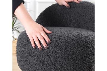 Brookings Fåtölj 48 cm - Mörkgrå - Möbler - Fåtölj & stolar - Fåtölj - Fåtölj utan armstöd