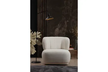 Cassius Fåtölj - Vit - Möbler - Fåtölj & stolar - Fåtölj - Fåtölj utan armstöd