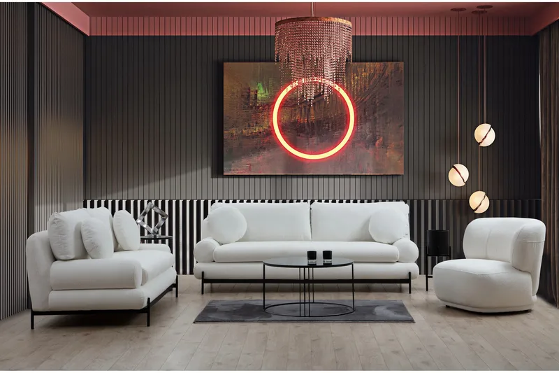 Cassius Fåtölj - Vit - Möbler - Fåtölj & stolar - Fåtölj - Fåtölj utan armstöd