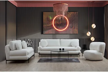 Cassius Fåtölj - Vit - Möbler - Fåtölj & stolar - Fåtölj - Fåtölj utan armstöd