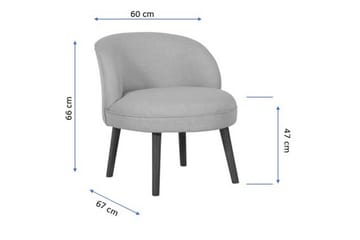 Ciraulo Fåtölj med Armstöd - Lila - Möbler - Fåtölj & stolar - Fåtölj - Fåtölj utan armstöd