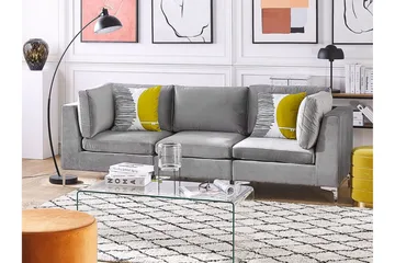 Evja 1-sits Modul - Sammet/Grå - Möbler - Fåtölj & stolar - Fåtölj - Fåtölj utan armstöd