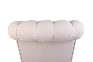 Fåtölj Escullos - Beige/Natur - Möbler - Fåtölj & stolar - Fåtölj - Fåtölj utan armstöd