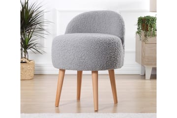 Fåtölj Hutchinson 48 cm - Grå - Möbler - Fåtölj & stolar - Fåtölj - Fåtölj utan armstöd