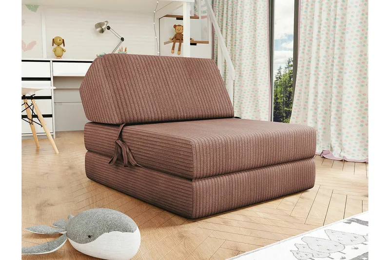 Kintore Fåtölj NO_BRAND Brown - Möbler - Fåtölj & stolar - Fåtölj - Bäddfåtölj