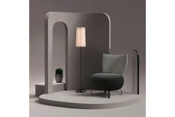 Lolya Fåtölj - Antracit/Natur - Möbler - Fåtölj & stolar - Fåtölj - Fåtölj utan armstöd