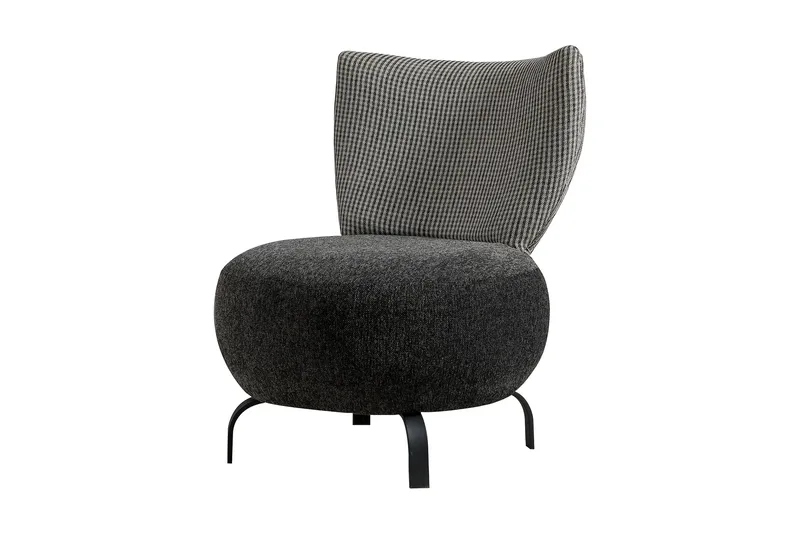 Lolya Fåtölj - Antracit/Natur - Möbler - Fåtölj & stolar - Fåtölj - Fåtölj utan armstöd