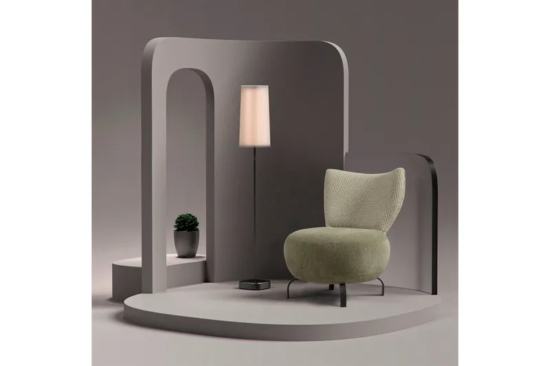 Lolya Fåtölj - Grön/Natur - Möbler - Fåtölj & stolar - Fåtölj - Fåtölj utan armstöd