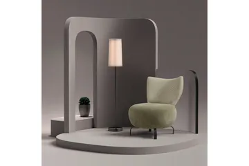 Lolya Fåtölj - Grön/Svart - Möbler - Fåtölj & stolar - Fåtölj - Fåtölj utan armstöd