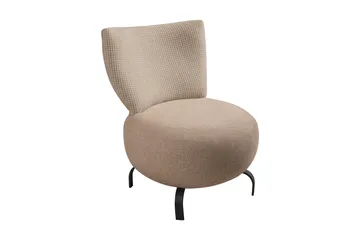 Lolya Fåtölj - Krämvit/Natur - Möbler - F åtölj & stolar - Fåtölj - Fåtölj utan armstöd