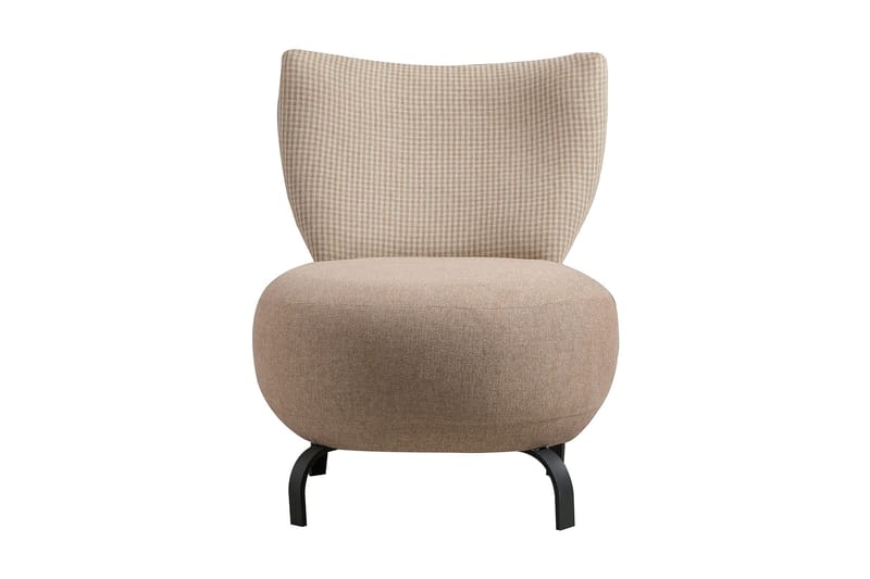 Lolya Fåtölj - Krämvit/Svart - Möbler - Fåtölj & stolar - Fåtölj - Fåtölj utan armstöd