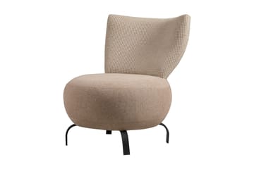 Lolya Fåtölj - Krämvit/Svart - Möbler - Fåtölj & stolar - Fåtölj - Fåtölj utan armstöd