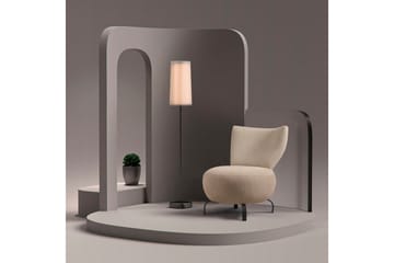 Lolya Fåtölj - Krämvit/Svart - Möbler - Fåtölj & stolar - Fåtölj - Fåtölj utan armstöd