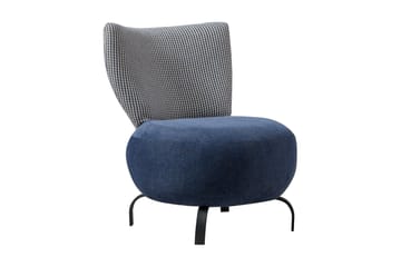 Lolya Fåtölj - Mörkblå/Natur - Möbler - Fåtölj & stolar - Fåtölj - Fåtölj utan armstöd