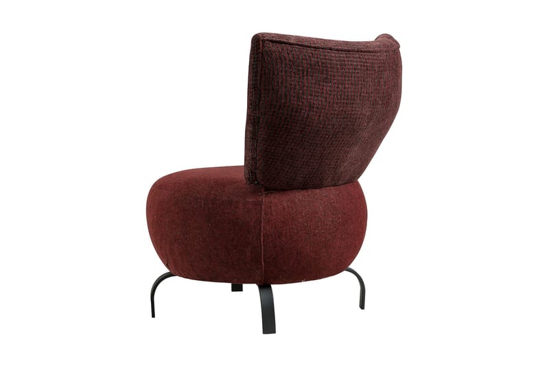 Lolya Fåtölj - Röd/Natur - Möbler - Fåtölj & stolar - Fåtölj - Fåtölj utan armstöd