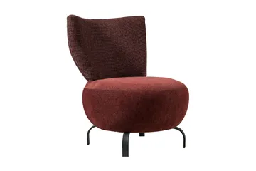 Lolya Fåtölj - Röd/Svart - Möbler - Fåtölj & stolar - Fåtölj - Fåtölj utan armstöd