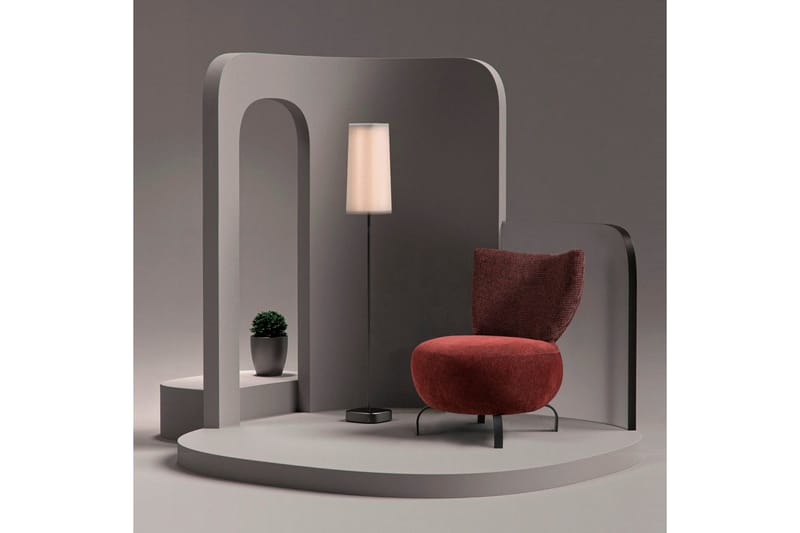 Lolya Fåtölj - Röd/Svart - Möbler - Fåtölj & stolar - Fåtölj - Fåtölj utan armstöd