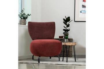 Lolya Fåtölj - Röd/Svart - Möbler - Fåtölj & stolar - Fåtölj - Fåtölj utan armstöd