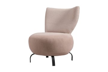 Lolya Fåtölj - Rosa/Natur - Möbler - Fåtölj & stolar - Fåtölj - Fåtölj utan armstöd