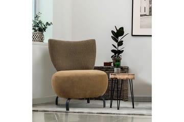 Lolya Fåtölj - Senapsgul/Natur - Möbler - Fåtölj & stolar - Fåtölj - Fåtölj utan armstöd