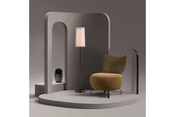 Lolya Fåtölj - Senapsgul/Natur - Möbler - Fåtölj & stolar - Fåtölj - Fåtölj utan armstöd