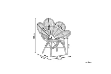 Lorentine Fåtölj 2-pack - Rotting - Möbler - Fåtölj & stolar - Fåtölj - Fåtölj utan armstöd