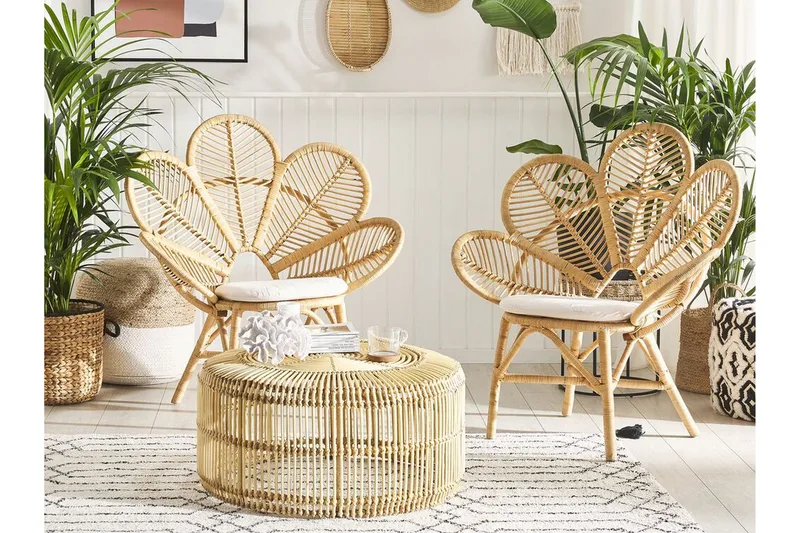 Lorentine Fåtölj 2-pack - Rotting - Möbler - Fåtölj & stolar - Fåtölj - Fåtölj utan armstöd