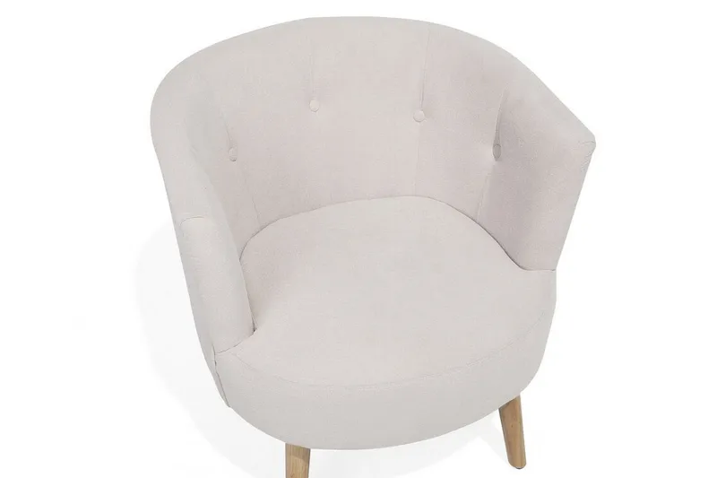 Odenzen Fåtölj - Vit - Möbler - Fåtölj & stolar - Fåtölj - Fåtölj utan armstöd