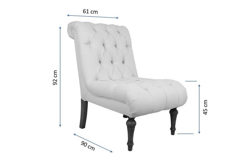 Sanjosea Fåtölj - Beige/Natur - Möbler - Fåtölj & stolar - Fåtölj - Fåtölj utan armstöd