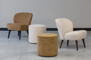 Serra Fåtölj - Krämvit|Boucle - Möbler - Fåtölj & stolar - Fåtölj - Fåtölj utan armstöd