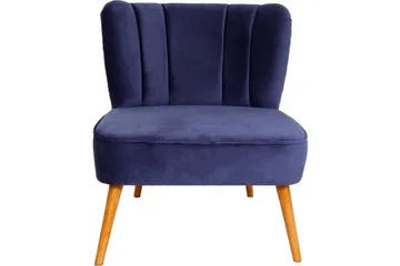 Ullsperger Fåtölj med Armstöd - Blå - Möbler - Fåtölj & stolar - Fåtölj - Fåtölj utan armstöd