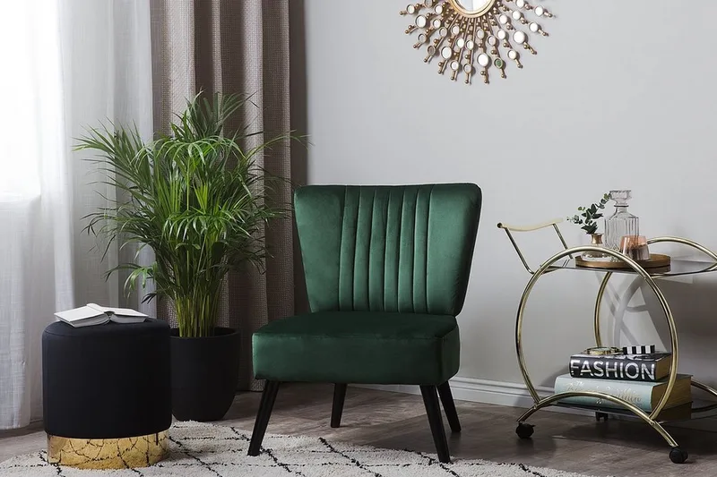 Vaasa Fåtölj - Grön - Möbler - Fåtölj & stolar - Fåtölj - Fåtölj utan armstöd