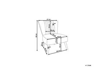 Vaasa Fåtölj - Rosa - Möbler - Fåtölj & stolar - Fåtölj - Fåtölj utan armstöd