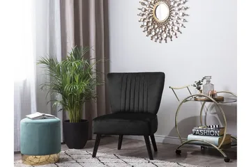 Vaasa Fåtölj - Svart - Möbler - Fåtölj & stolar - Fåtölj - Fåtölj utan armstöd