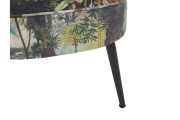 Vossem Fåtölj Djungelmönster - Mörkgrön - Möbler - Fåtölj & stolar - Fåtölj - Fåtölj utan armstöd