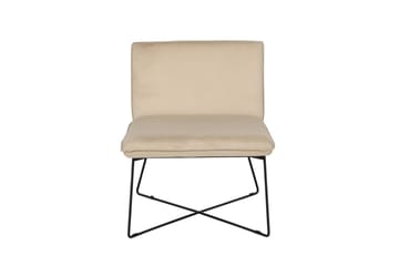 X Fåtölj - Beige - Möbler - Fåtölj & stolar - Fåtölj - Fåtölj utan armstöd
